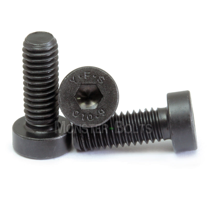 #10-32 Low Head Socket Cap screws Alloy Steel w/ Black Oxide, Fine Thread