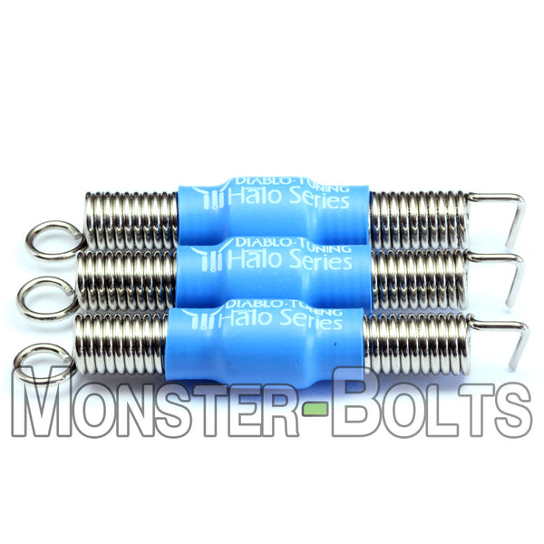 Blue Halo Series - Noiseless Guitar Tremolo Springs - Monster Bolts