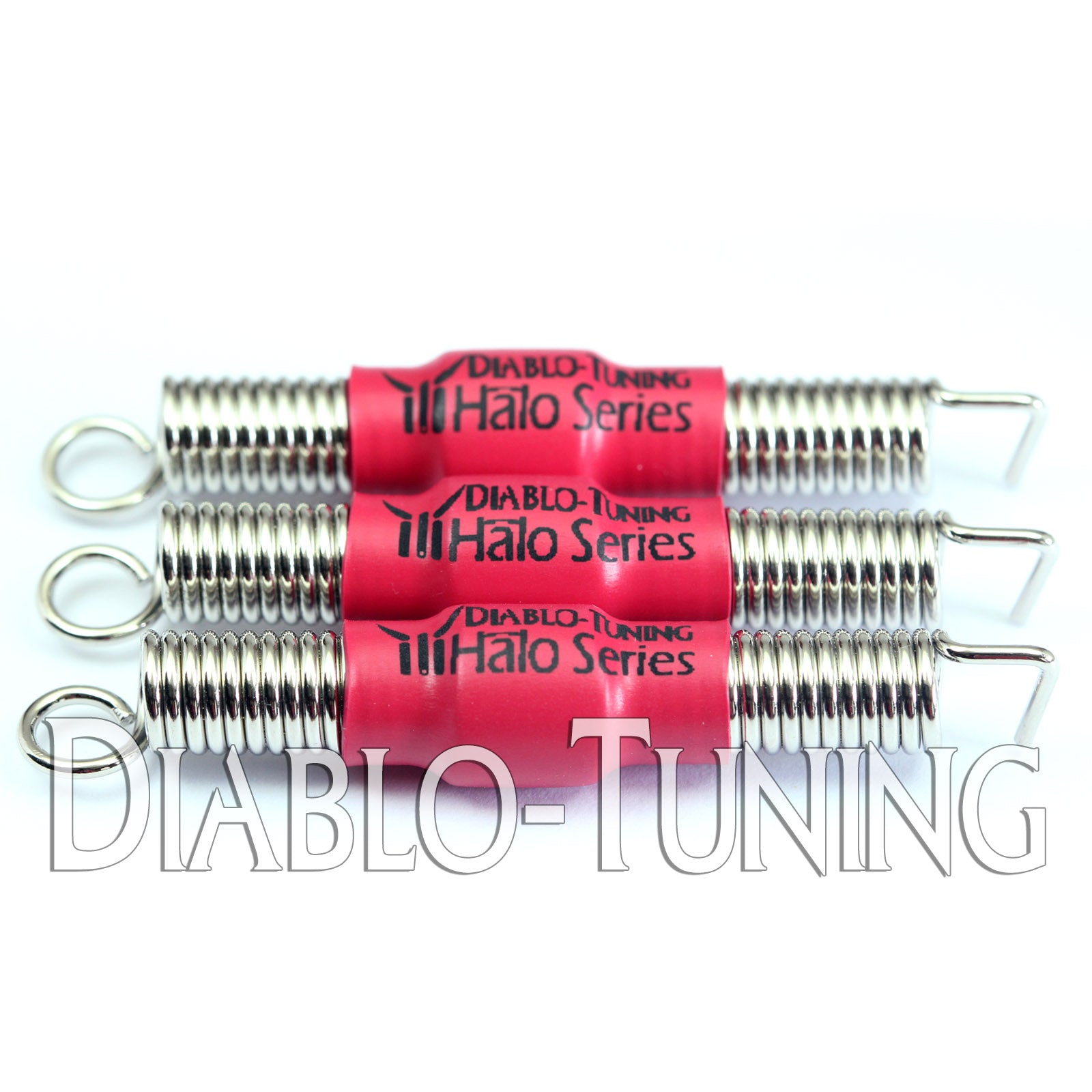 Red Halo Series - Noiseless Guitar Tremolo Springs - Monster Bolts