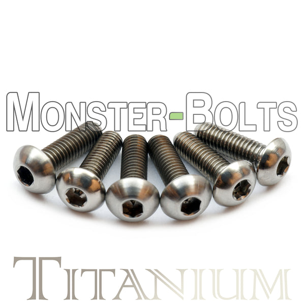 Titanium Guitar Saddle Intonation Screws - Ibanez Edge Pro Tremolo - Monster Bolts