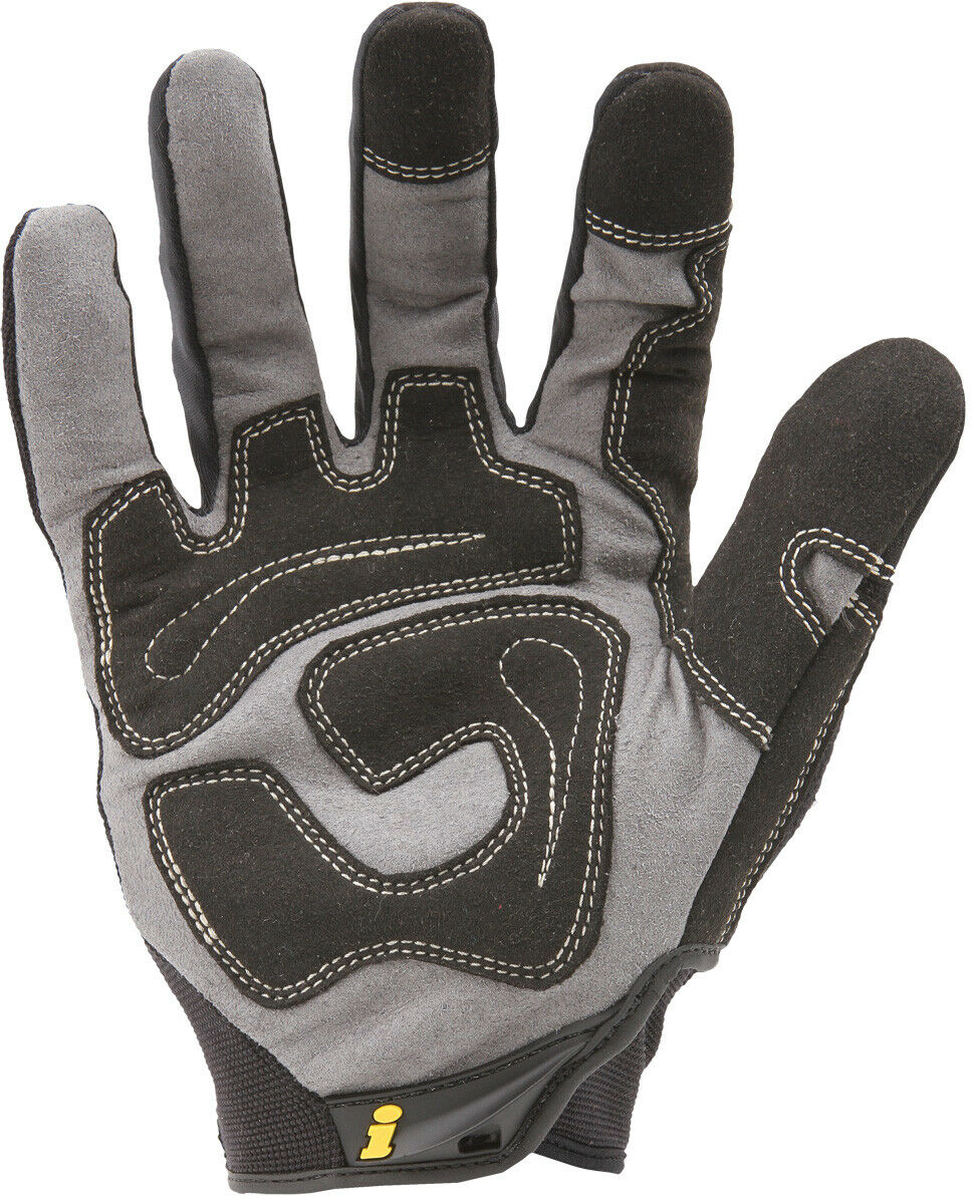 Ironclad GUG Black Mechanics General Utility Work All Purpose Gloves - Monster Bolts