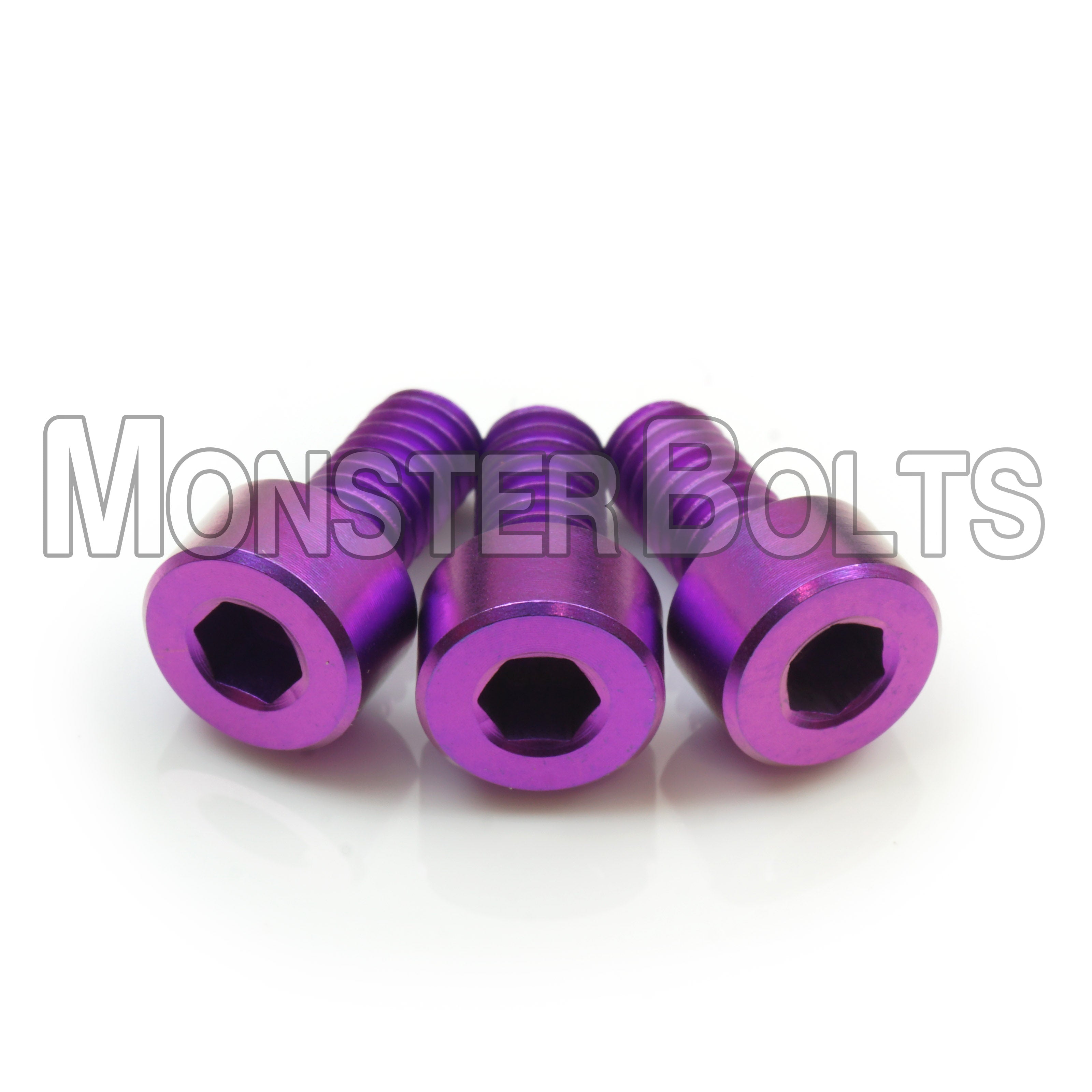 Purple Titanium Floyd Rose Tremolo Locking Nut screws for guitar.