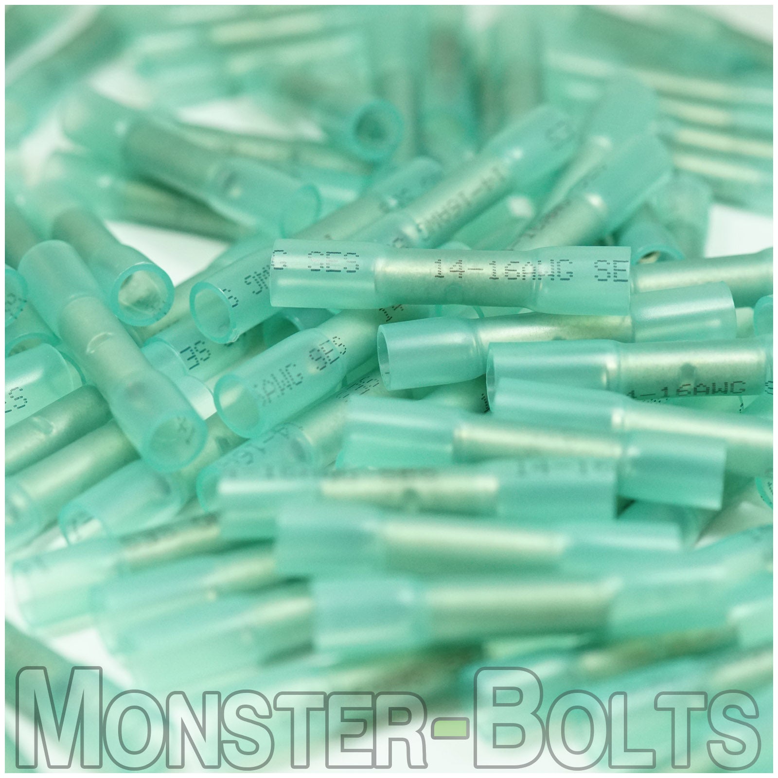 SES Krimpa-Seal Waterproof Crimp Butt Connectors, Blue 14-16 AWG - Monster Bolts