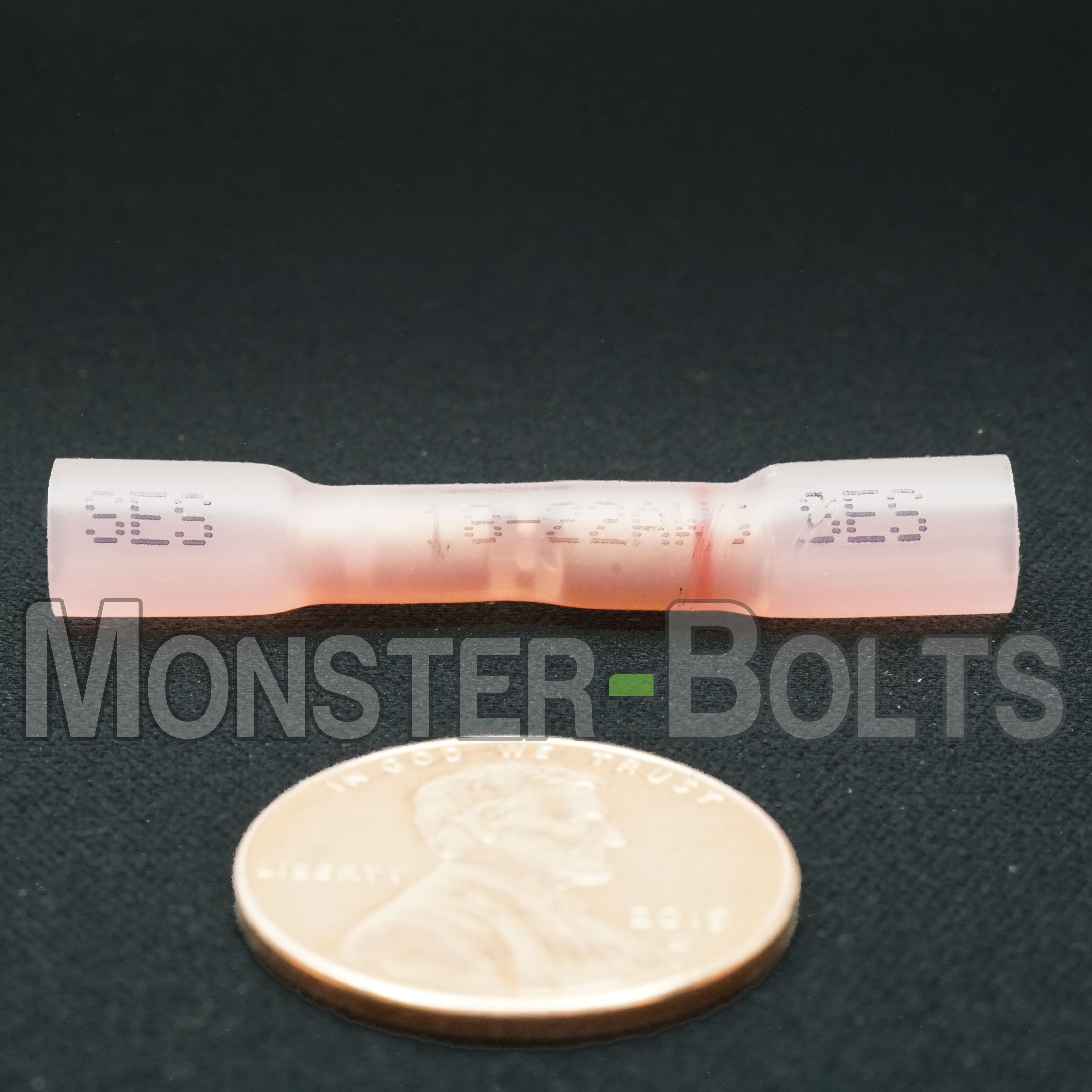 SES Krimpa-Seal Waterproof Crimp Step Down Butt Connectors, Red, 24-22 to 22-18 AWG. - Monster Bolts