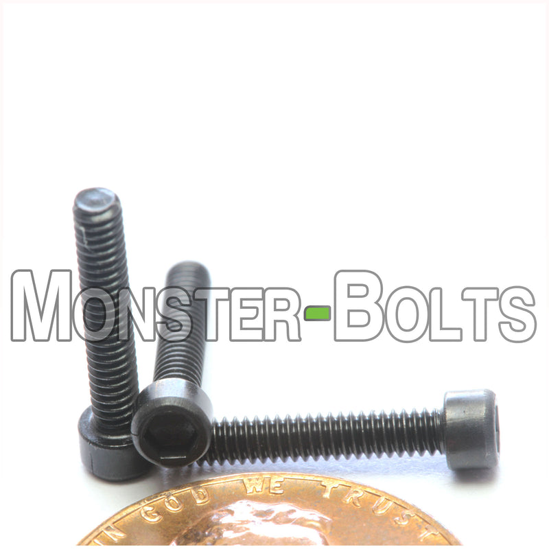 #2-56 Socket Head Cap screws, Alloy Steel with Black Oxide, Coarse Thread