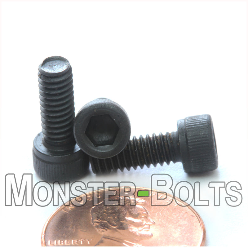 #8-32 Socket Head Cap screws, Alloy Steel with Black Oxide, Coarse Thread