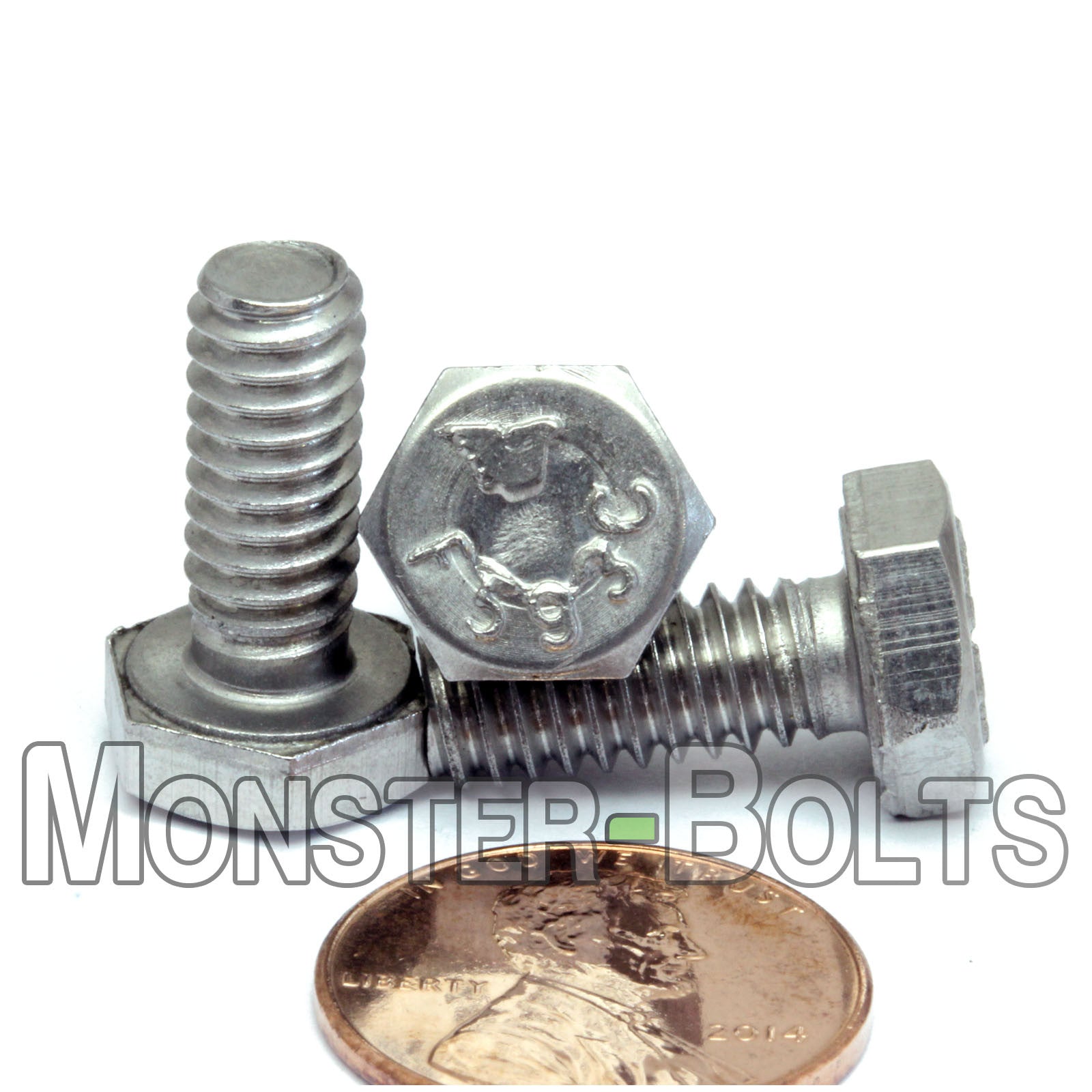 1/4"-20 - Stainless Steel Hex Cap Bolts / screws 18-8 / A2 - Monster Bolts