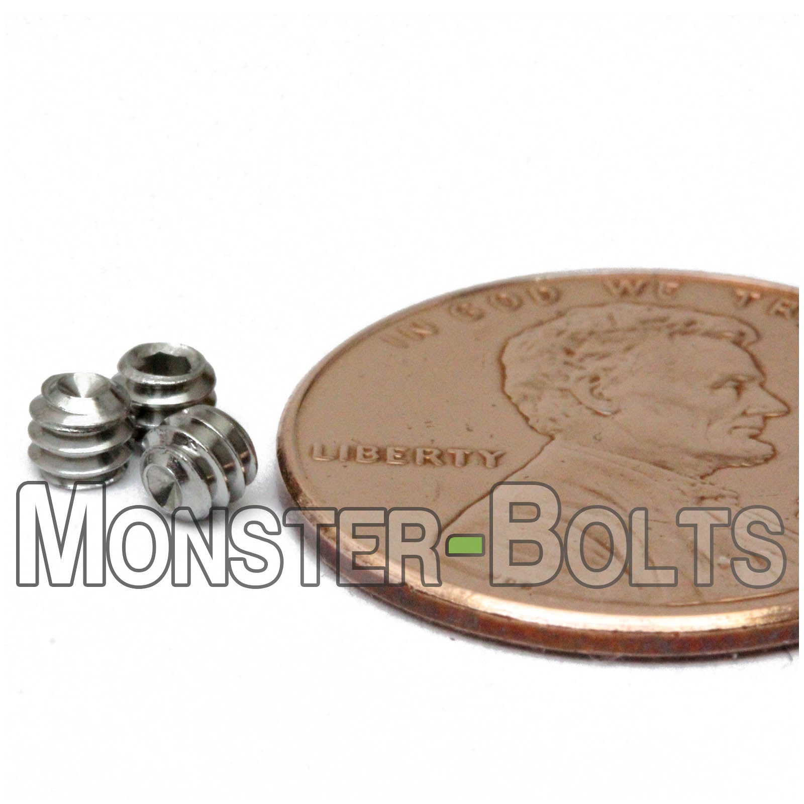 Stainless Steel #4-40 x 3/32 in. Cup point socket set screws