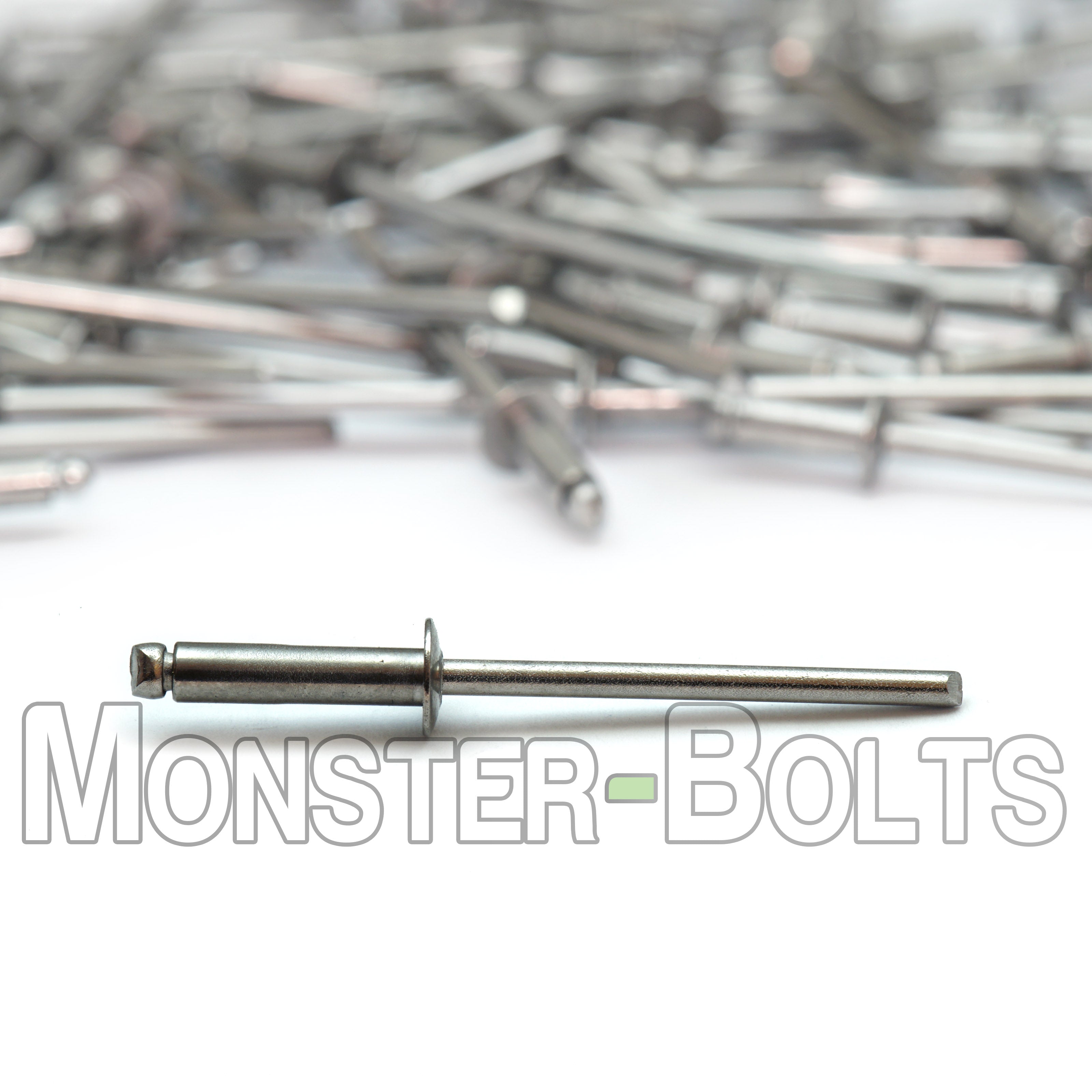 1/8" Blind Rivet w/ Dome Head - Stainless Steel Head and Mandrel