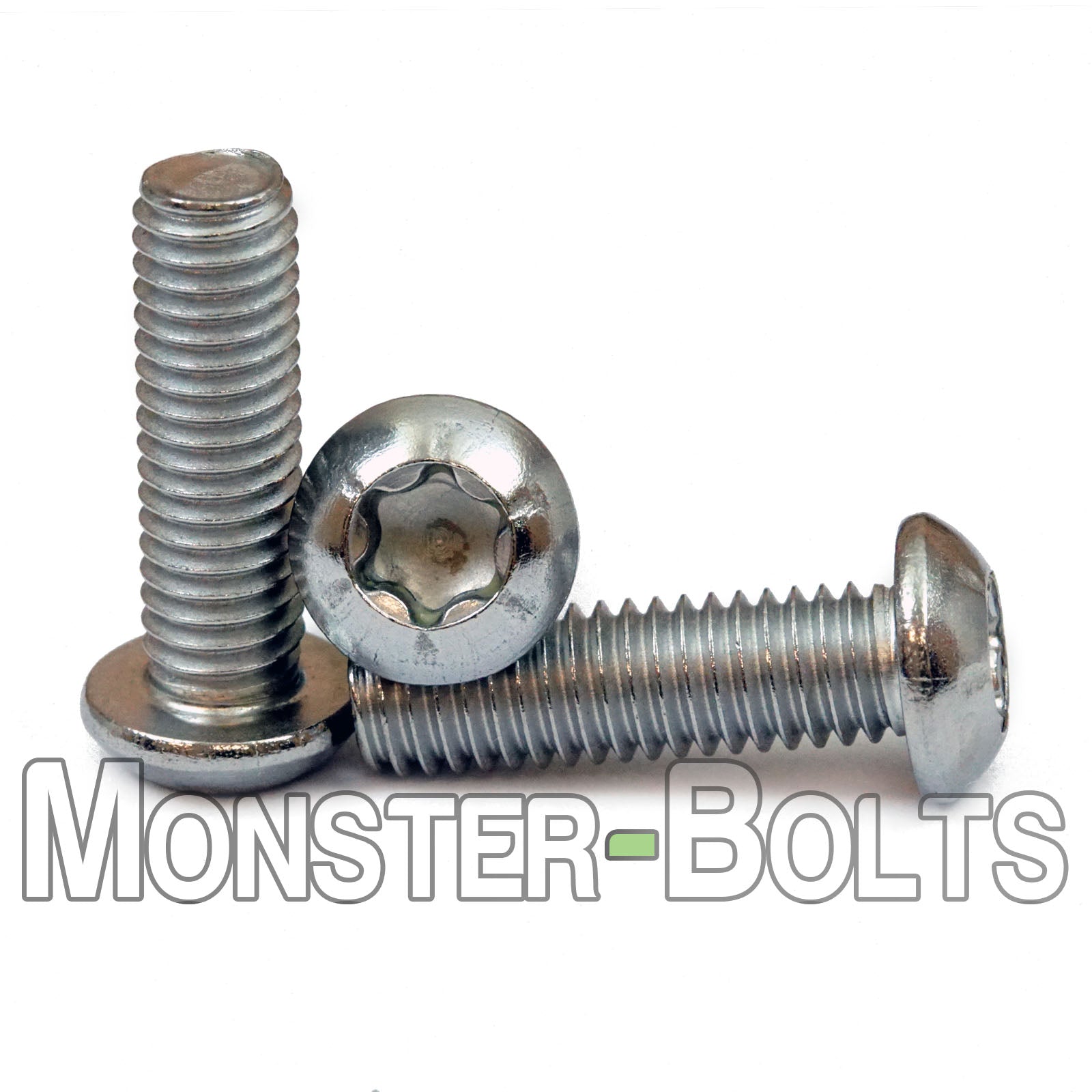 M6 Stainless Steel Button Head Socket Screws, Star / Torx Drive - Monster Bolts