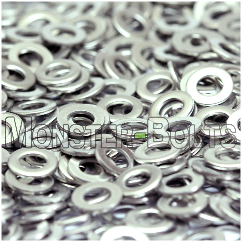 RS PRO, A4 316 Stainless Steel Plain Washers, M6, DIN 125A