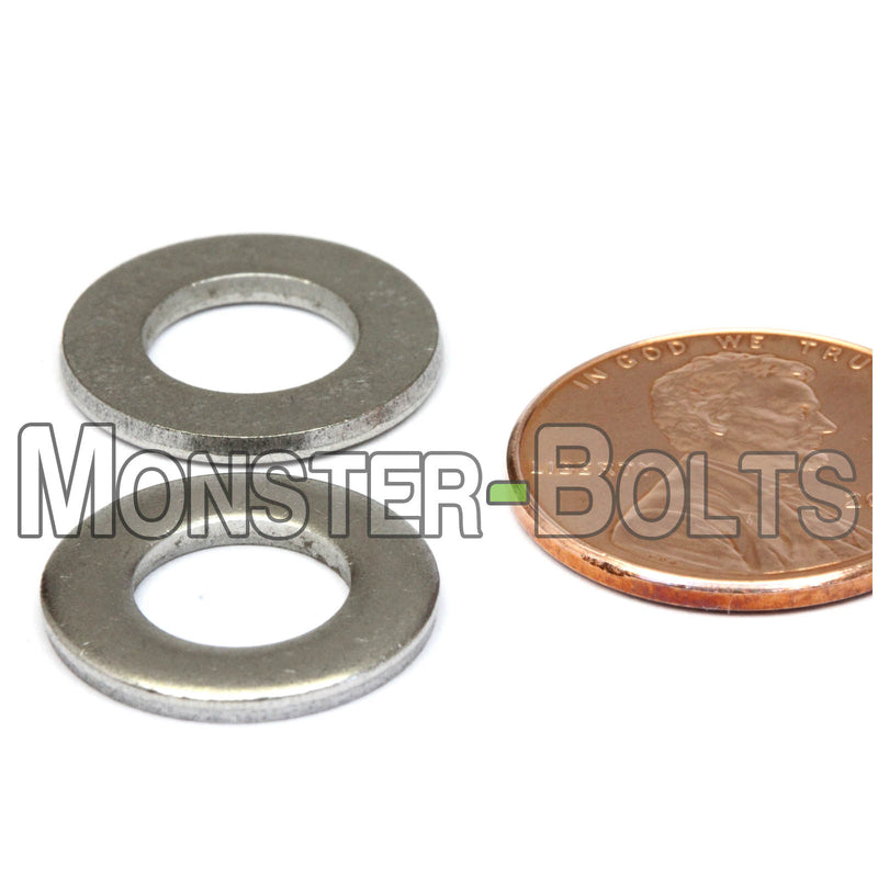 Stainless Steel Metric Flat Washers DIN 125 M2, M2.5, M3, M4, M5, M6, M8, &  M10