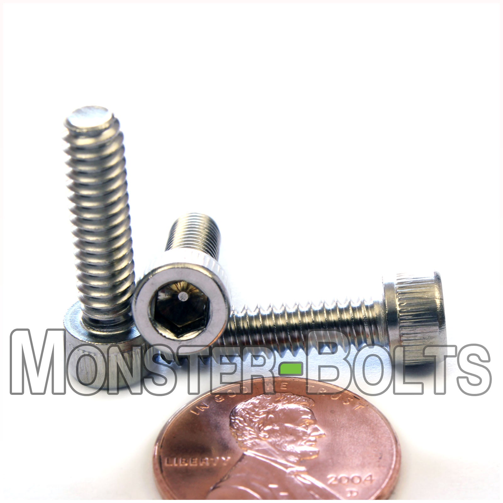 Stainless Steel #10-24 x 3/4 in. Socket Head cap screws.