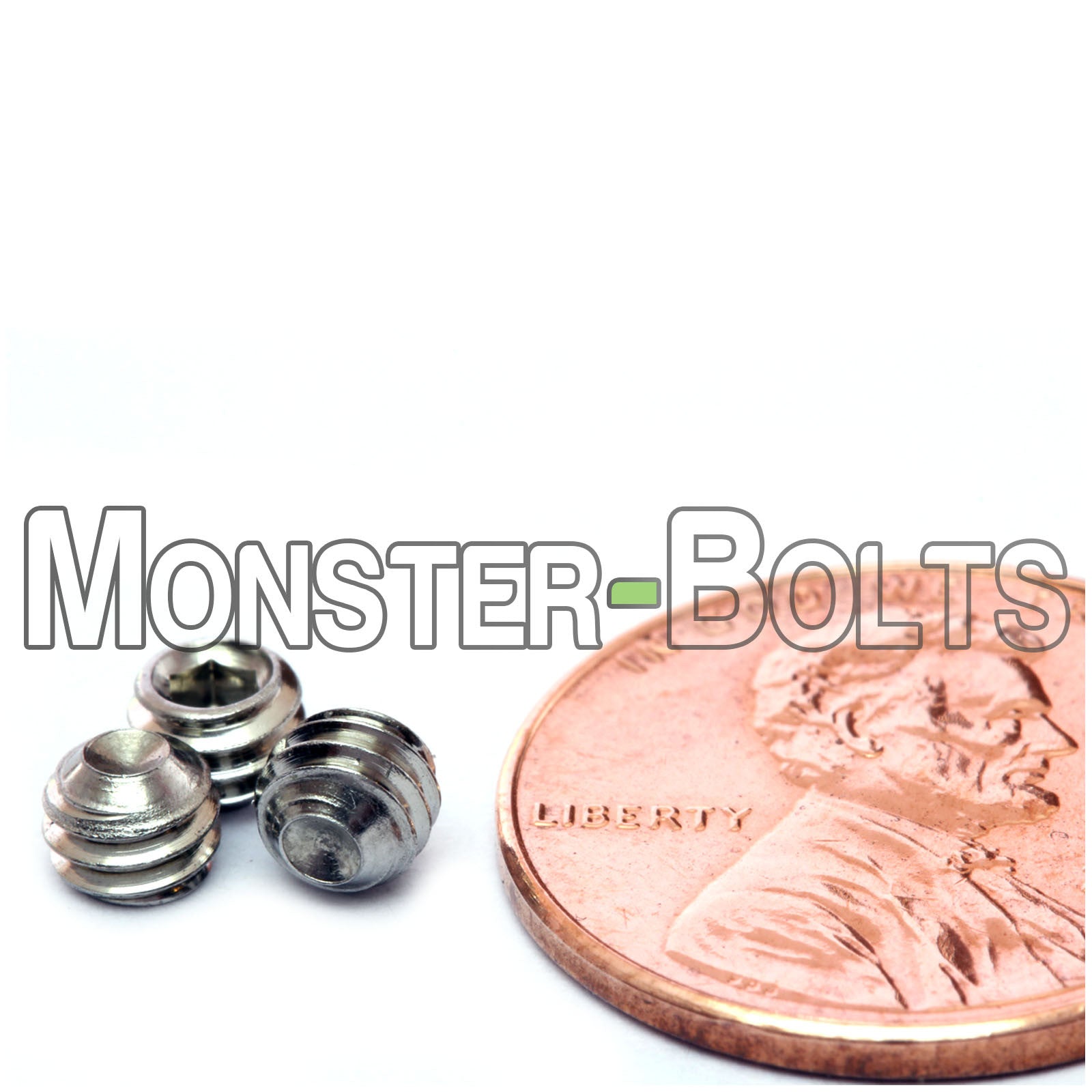 Stainless Steel #8-32 x 1/8" Cup point socket set screws