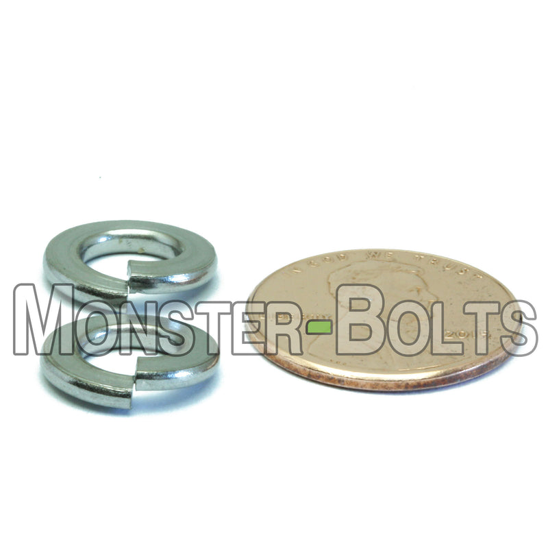 U.S. / Inch - Stainless Steel Split Lock Washers - A2 / 18-8 - Monster Bolts