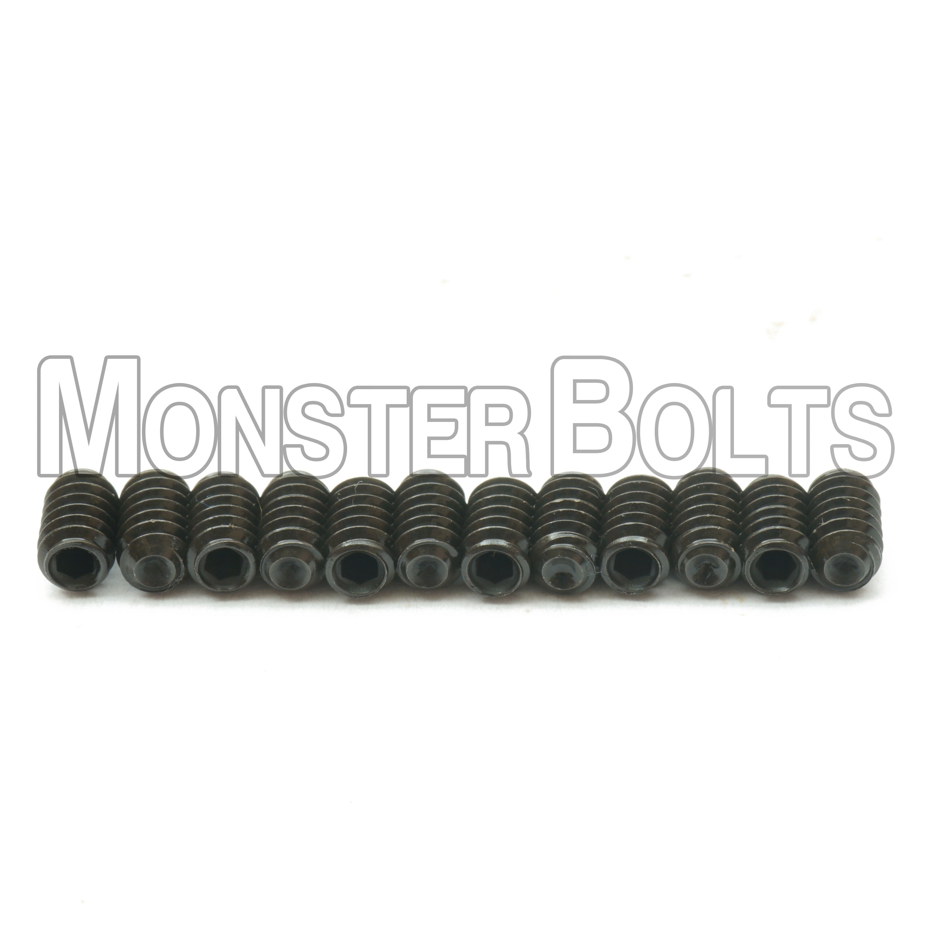 Black #4-40 Guitar Screws for Bridge Saddle Height Adjustment, For American made Fender Stratocaster and similar