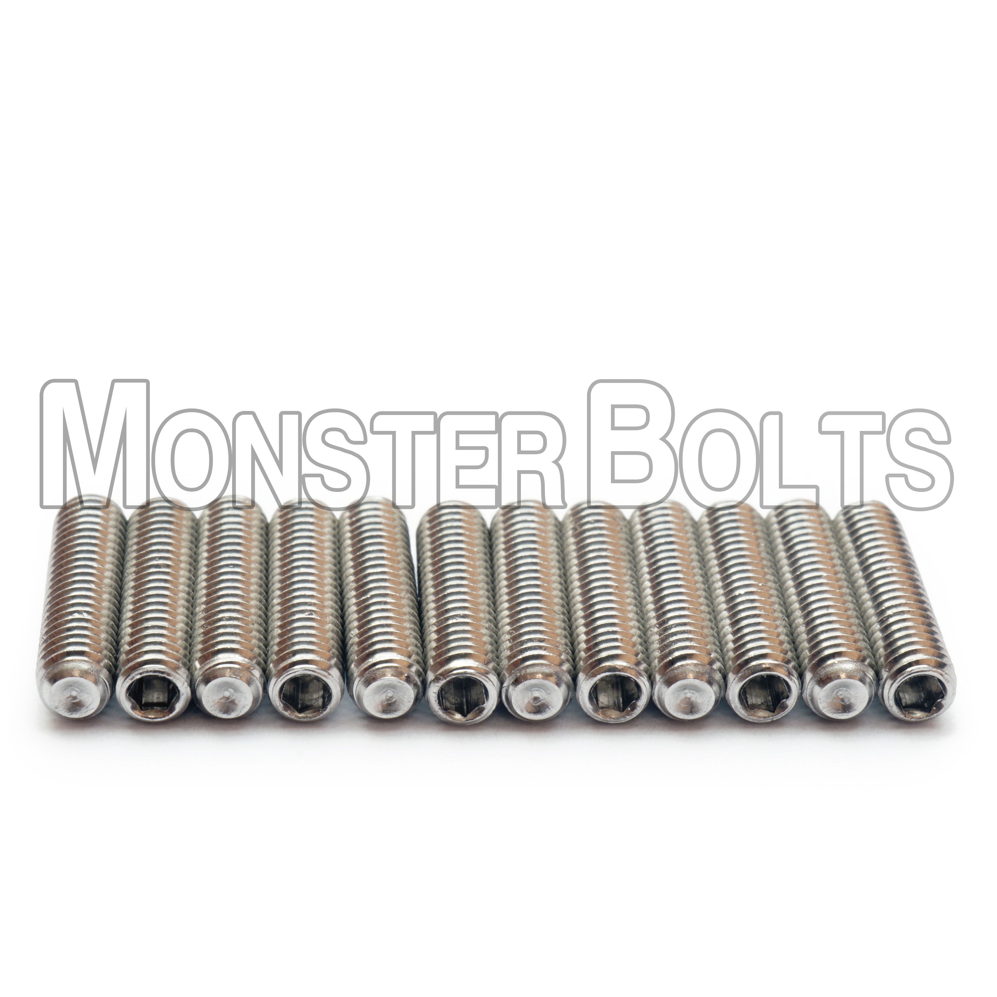 12-piece stainless steel guitar screws in long 12mm length, for precise height adjustments, for Fender and Ibanez guitars.