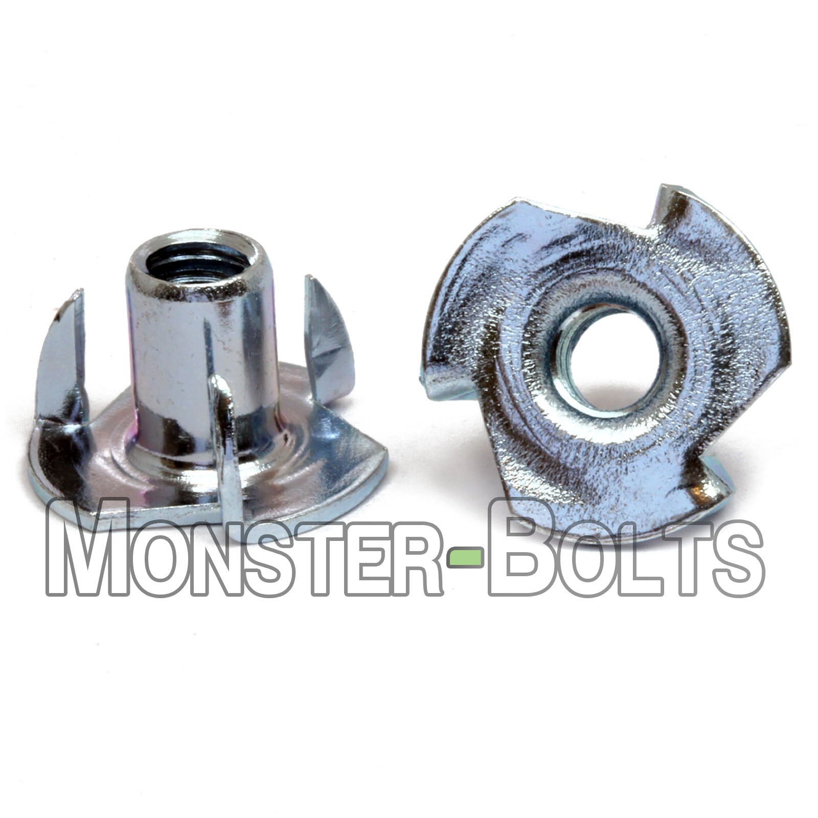 3 8 16 4 prong zinc t nut