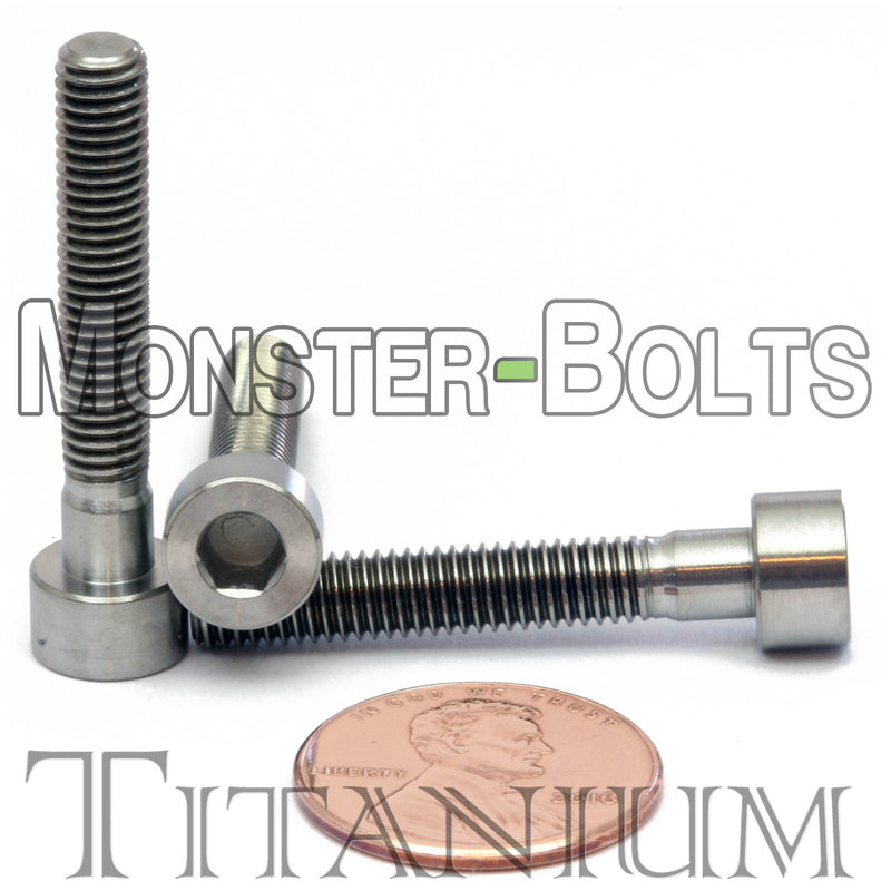 M5 Titanium Socket Head Cap screws DIN 912 / ISO 4762 - Monster Bolts