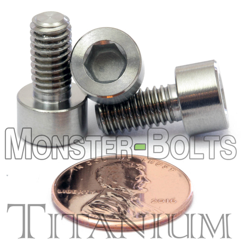 M6 Titanium Socket Head Cap screws DIN 912 / ISO 4762 - Monster Bolts