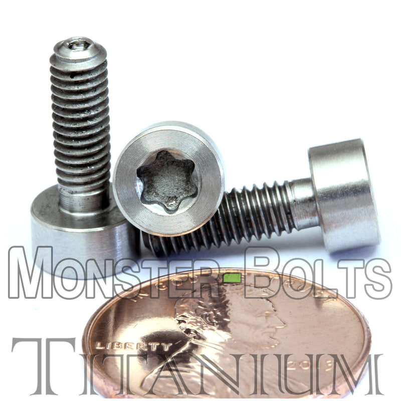 M4 Titanium Torx Socket Head Cap screws DIN 912 / ISO 4762 - Monster Bolts