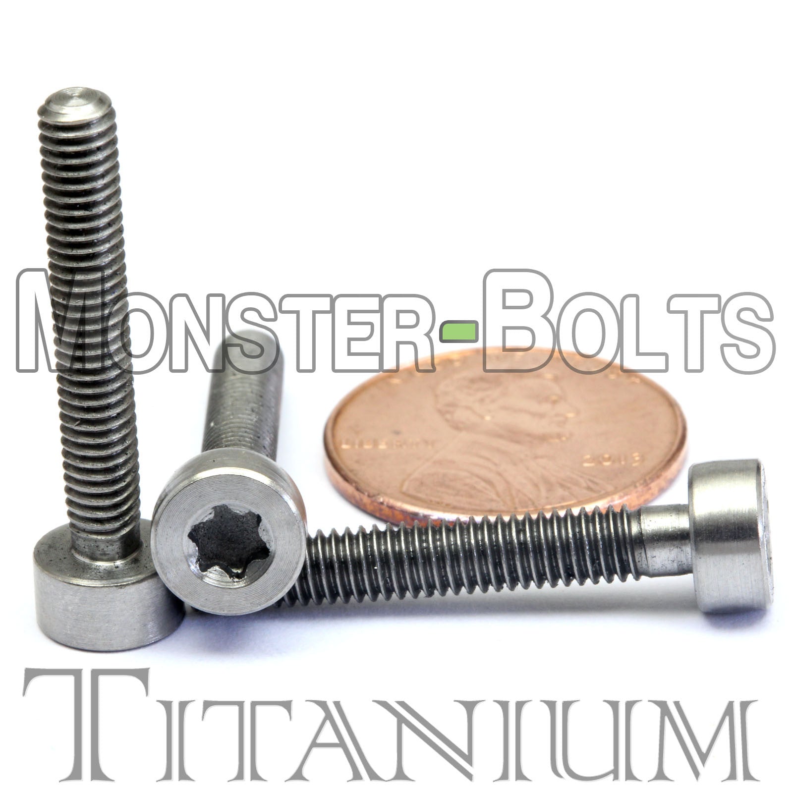 M4 Titanium Torx Socket Head Cap screws DIN 912 / ISO 4762 - Monster Bolts