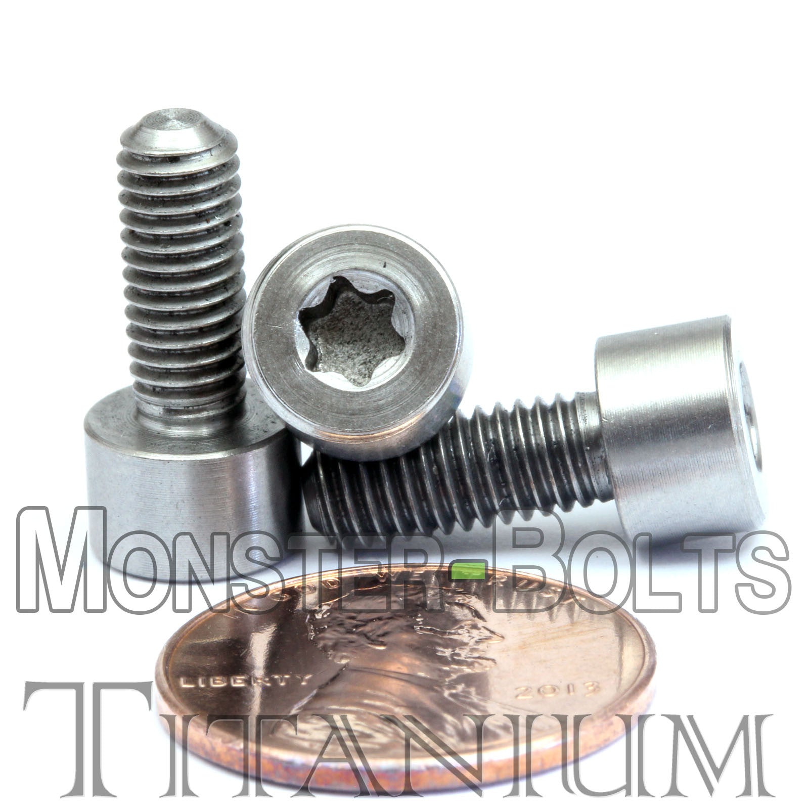 M5 Titanium Torx Socket Head Cap screws DIN 912 / ISO 4762 - Monster Bolts