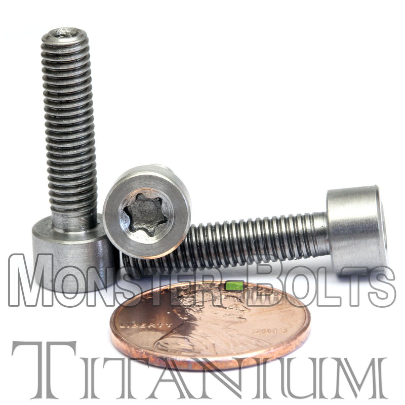 M5 Titanium Torx Socket Head Cap screws DIN 912 / ISO 4762 - Monster Bolts
