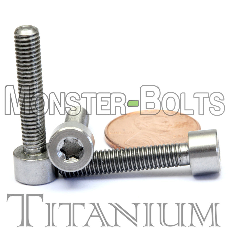 M5 Titanium Torx Socket Head Cap screws DIN 912 / ISO 4762 - Monster Bolts