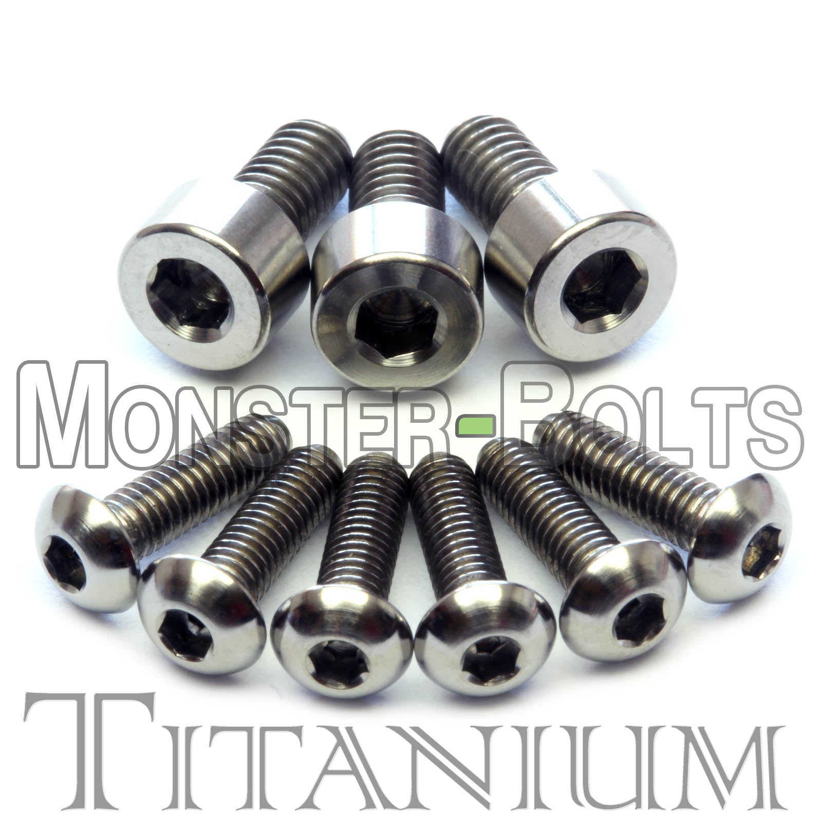 Titanium Guitar Locking Nut and Saddle Intonation Screws - Ibanez Edge Tremolo