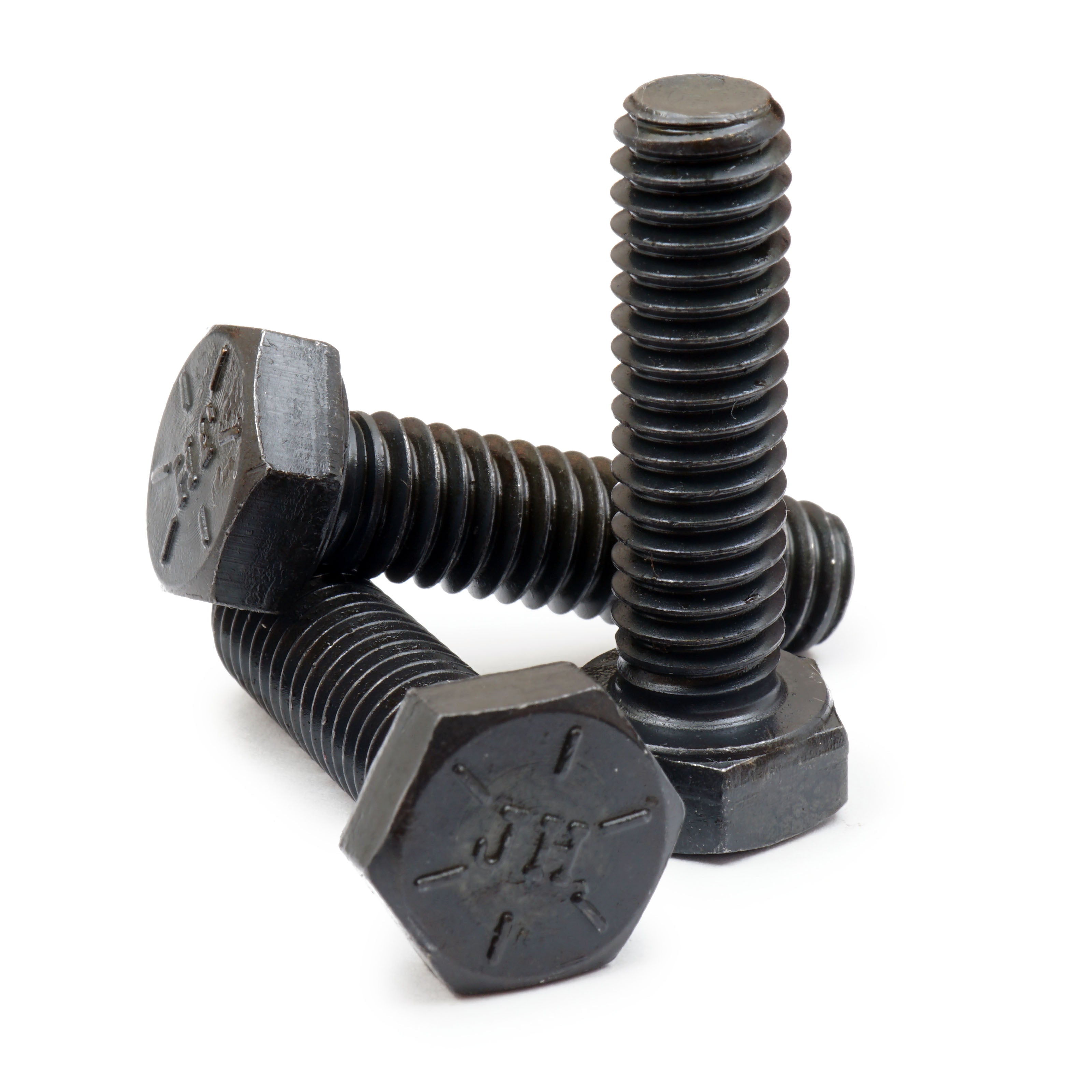 1/4"-20 Hex Cap Bolts screws Grade 8 Alloy Steel with Black Oxide